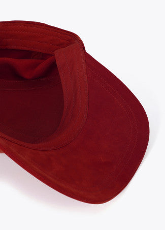 Gorra en Terciopelo con Detalle de Parche Lc Vino Lola Casademunt