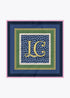 Pañuelo Lc Blue Animal 90x90cm Azul-Verde Lola Casademunt