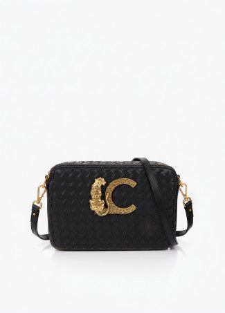 Bandolera Material Trenzado Negro LF2604019