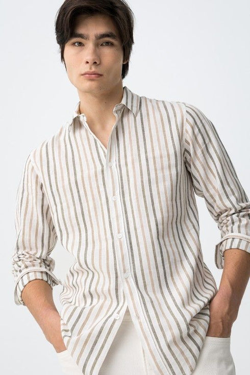 Camisa Manga Larga Hombre Vincent 832 Tiffosi