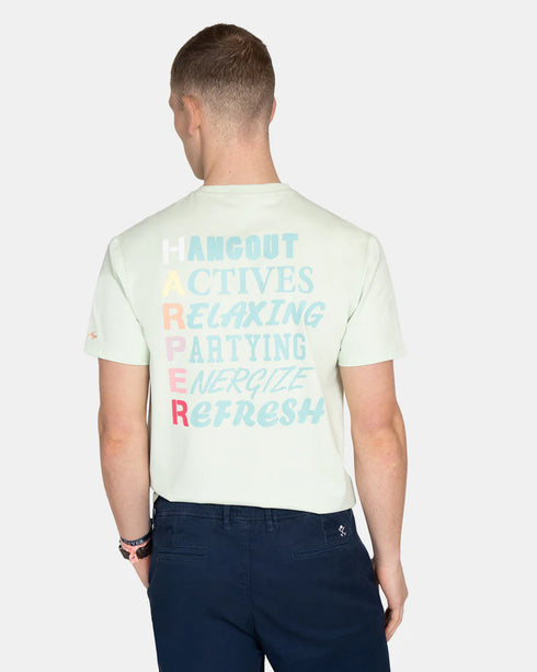 Harper & Neyer Camiseta Apres Surf Green Haze 401326032.000907