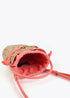 Bombonera con Detalles de Efecto Piel Crudo-Rojo Lola Casademunt LS2604060