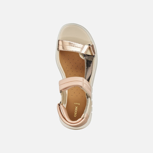 Sandalias Geox Papyrus/dk Beige D65BSD