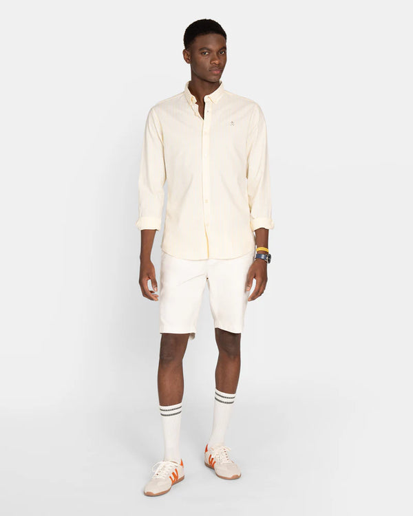 Harper & Neyer Camisa Shoreline Striped Oxford Yellow Glow 201326019.000835