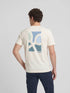 Silbon Camiseta Poster Raquetas Crema