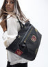 Shopper Nylon con Parches Negro Lola Casademunt