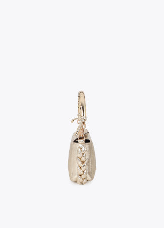Bandolera 1981 Pequeña Efecto Piel Dorado LF2604096