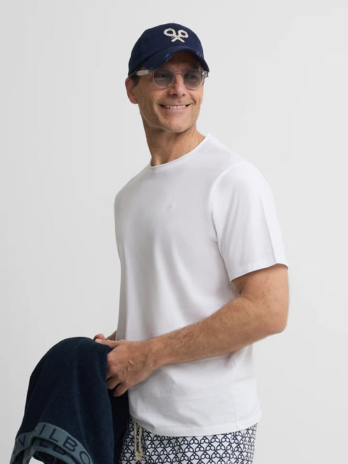 Silbon Gorra Logo Medio Azul Marino