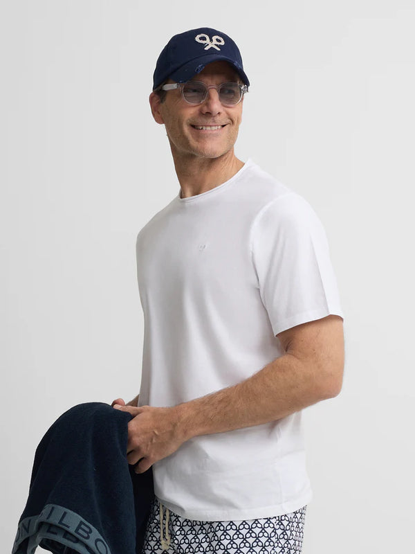 Silbon Gorra Logo Medio Azul Marino