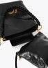 Hobo con Detalle Asa Trenzada Negro LF2604027