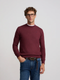 Silbon Jersey Cuello Redondo Burdeos