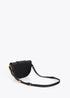 Bandolera Media Luna Material Trenzado Negro LF2604018