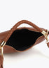 Hobo Efecto Piel y Canvas Bicolor Crudo-Marron Lola Casademunt LS2604036