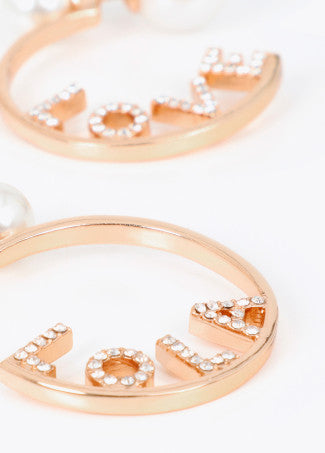 Pendiente Combinado Doble Perla Metal-Blanco Lola Casademunt