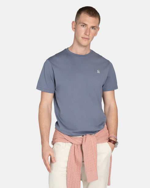 Harper & Neyer Camiseta Biscuit Retro Logo Blue Shadow 401326003.000460