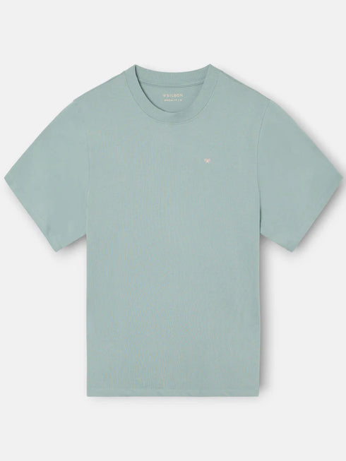 Silbon Camiseta Special Fit Silbon Classic Society Verde Gris