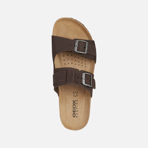 Sandalias Geox Dk Coffee U159VB