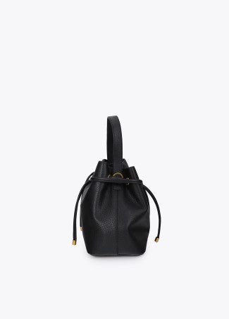 Shopper Pequeño Aplique Metálico Leopardo Negro Lola Casademunt
