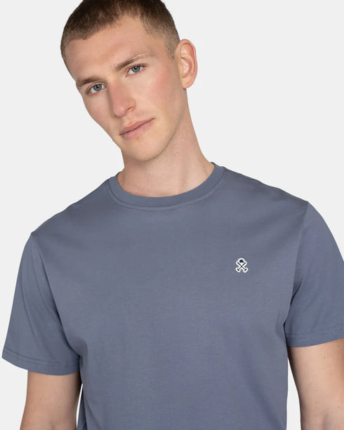 Harper & Neyer Camiseta Biscuit Retro Logo Blue Shadow 401326003.000460
