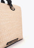 Bolso Tipo Capazo Efecto Rafia Crudo Lola Casademunt LS2604065