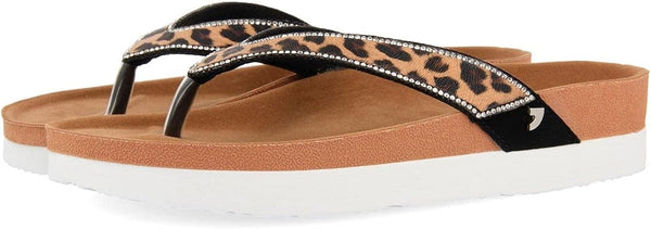 SANDALIA GIOSEPPO FLAGER 59627 LEOPARDO
