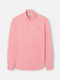Silbon Camisa Sport Lino Rosa