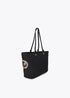 Shopper Nylon con Parches Negro Lola Casademunt