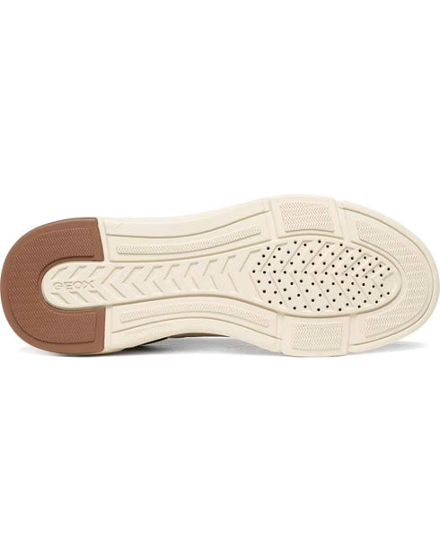 Zapatilla Deportiva Geox Dove Grey/dk Brown U66N8A