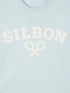 Silbon Camiseta Raqueta Media Aguamarina