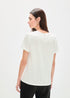 Camiseta Rosco con Strass Blanco Lola Casademunt LS2615103