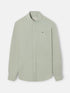 Silbon Camisa Sport Lino Verde Medio