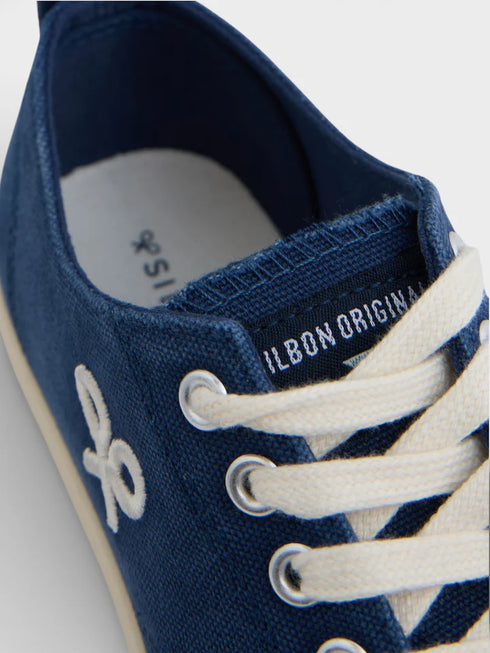 Silbon Zapatilla Clasica Lona Azul Marino