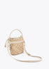 Bombonera con Detalles de Efecto Piel Crudo-Blanco Lola Casademunt LS2604060