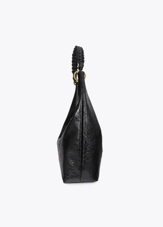 Shopper con Detalle de Asa Trenzada Negro LF2604026
