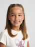 Silbon Camiseta Girl Silbon Raqueta Silbon Crudo