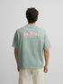 Silbon Camiseta Special Fit Silbon Classic Society Verde Gris