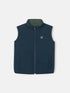 Silbon Chaleco Kids Reversible Bolsillos Verde Marino