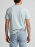 Silbon Camiseta Raqueta Media Aguamarina