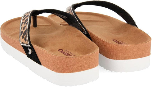 SANDALIA GIOSEPPO FLAGER 59627 LEOPARDO