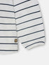 Silbon Camiseta Girl Cuello Bobo Rayas Azul y Blanco