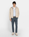 Harper & Neyer Chaqueta Harrington Cuello Mao Raw Tofu 503326001.000303