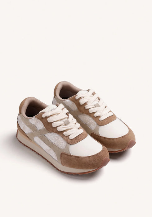 ZAPATILLAS CREMA PIEL BRILLO Gioseppo