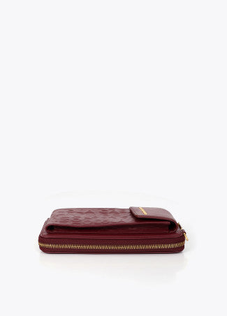 Funda de Móvil Logo Pespunte Burdeos Lola Casademunt