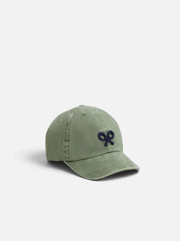 Silbon Gorra Kids Desgastada Raqueta Verde