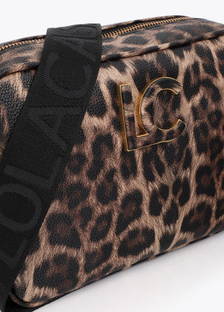 Bandolera Básica Animal Print Negro-Marron LF2604098