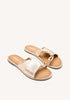 SANDALIAS WHATELY Platino Gioseppo