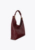 Shopper con Detalle de Asa Trenzada Burdeos LF2604026