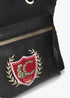 Bandolera Nylon con Parches Negro Lola Casademunt