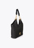 Shopper Acolchada con Mini Tachas Negro LF2604023