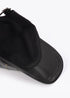 Gorra Pespunteada con Detalle de Mini Tachas Negro Lola Casademunt
